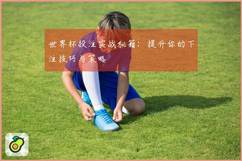 世界杯投注实战秘籍：提升你的下注技巧与策略